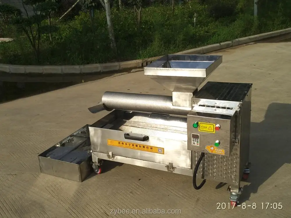 Automatic Stainless Steel Beeswax Presser / Honey Press Machine