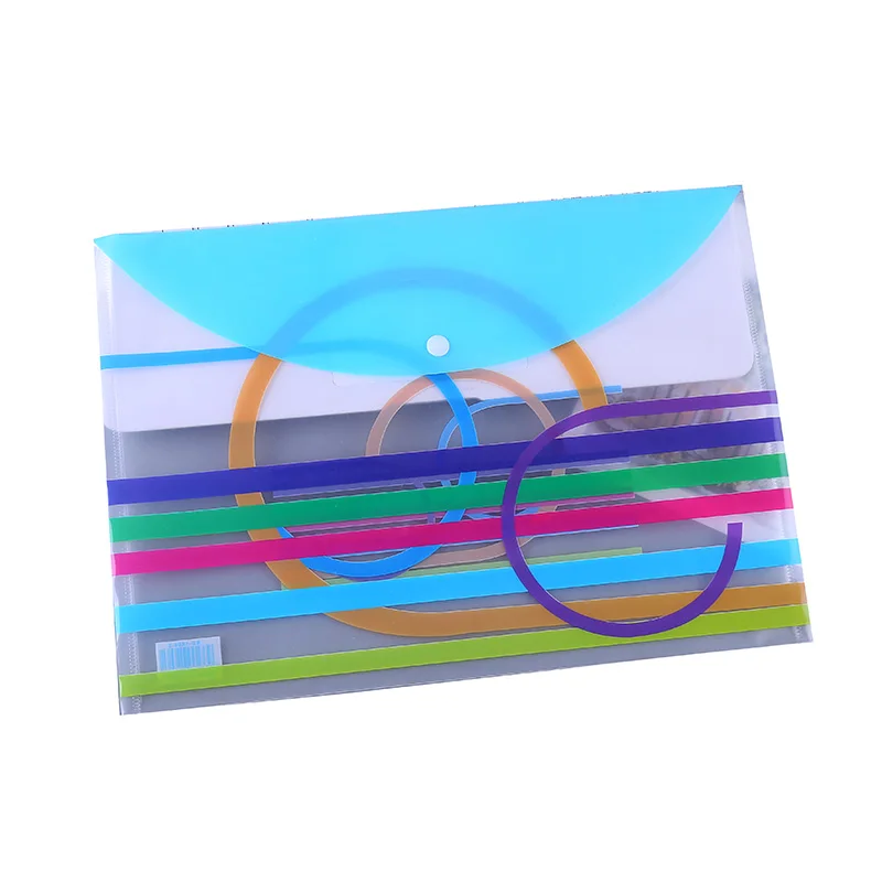 a4 size plastic poly document bag presentation folder personalized