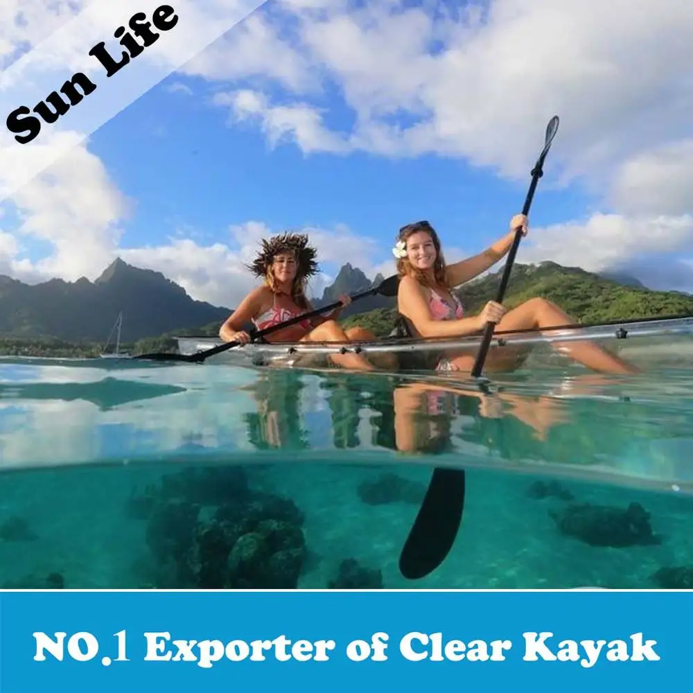 Hotsales Duranble tourism see through kayak and canoe