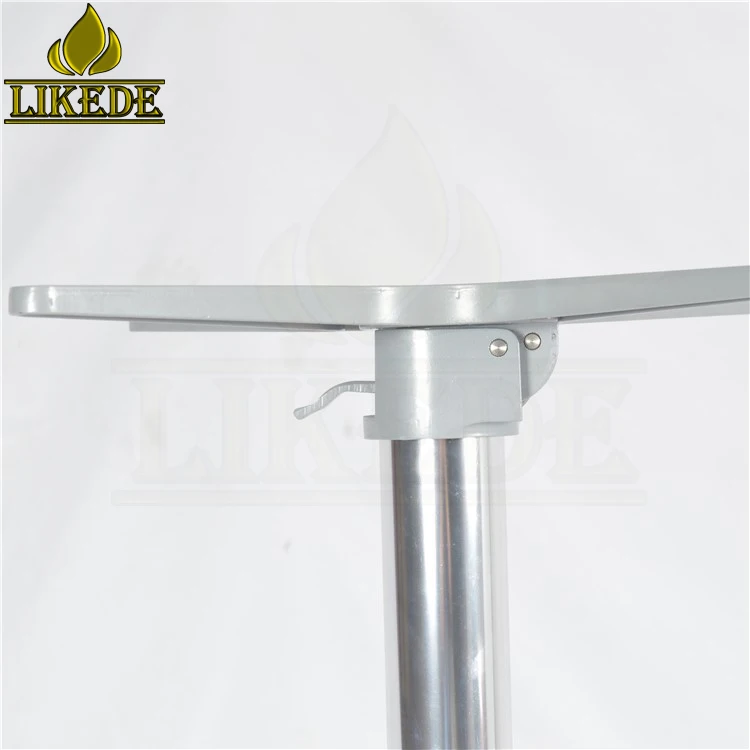 Stackable aluminum folding table base restaurant table base foldable table frame