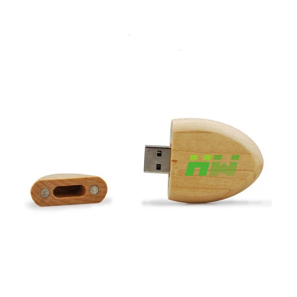 Customized Box Wooden USB 2.0 Flash Drive 4GB Wedding Gift Pendrive 64GB 32GB 16GB
