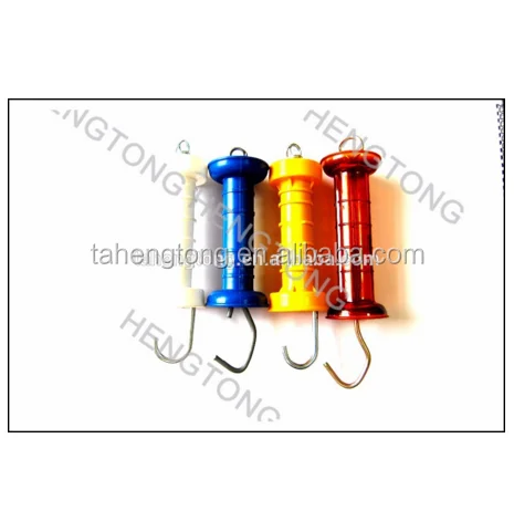 Gate Handle for temporary electric fence (black,yellow and red)
