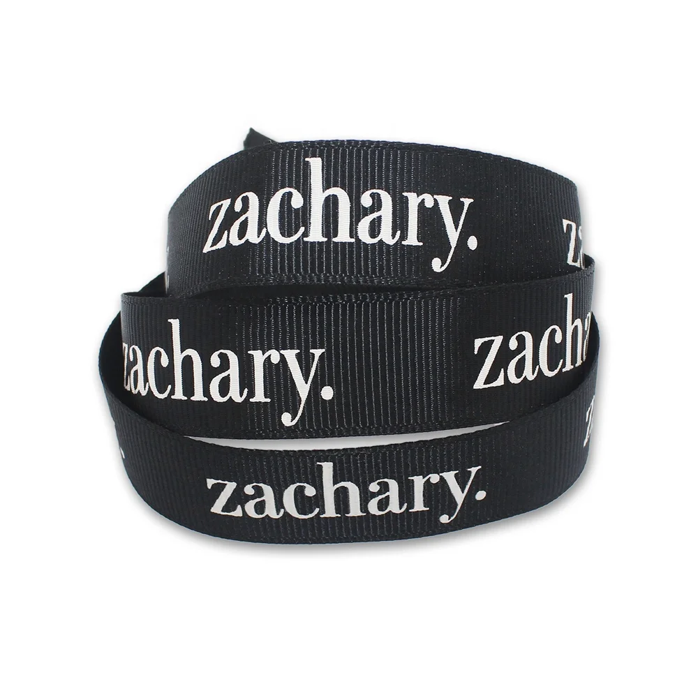 personalized polyester cheap grosgrain satin ribbon