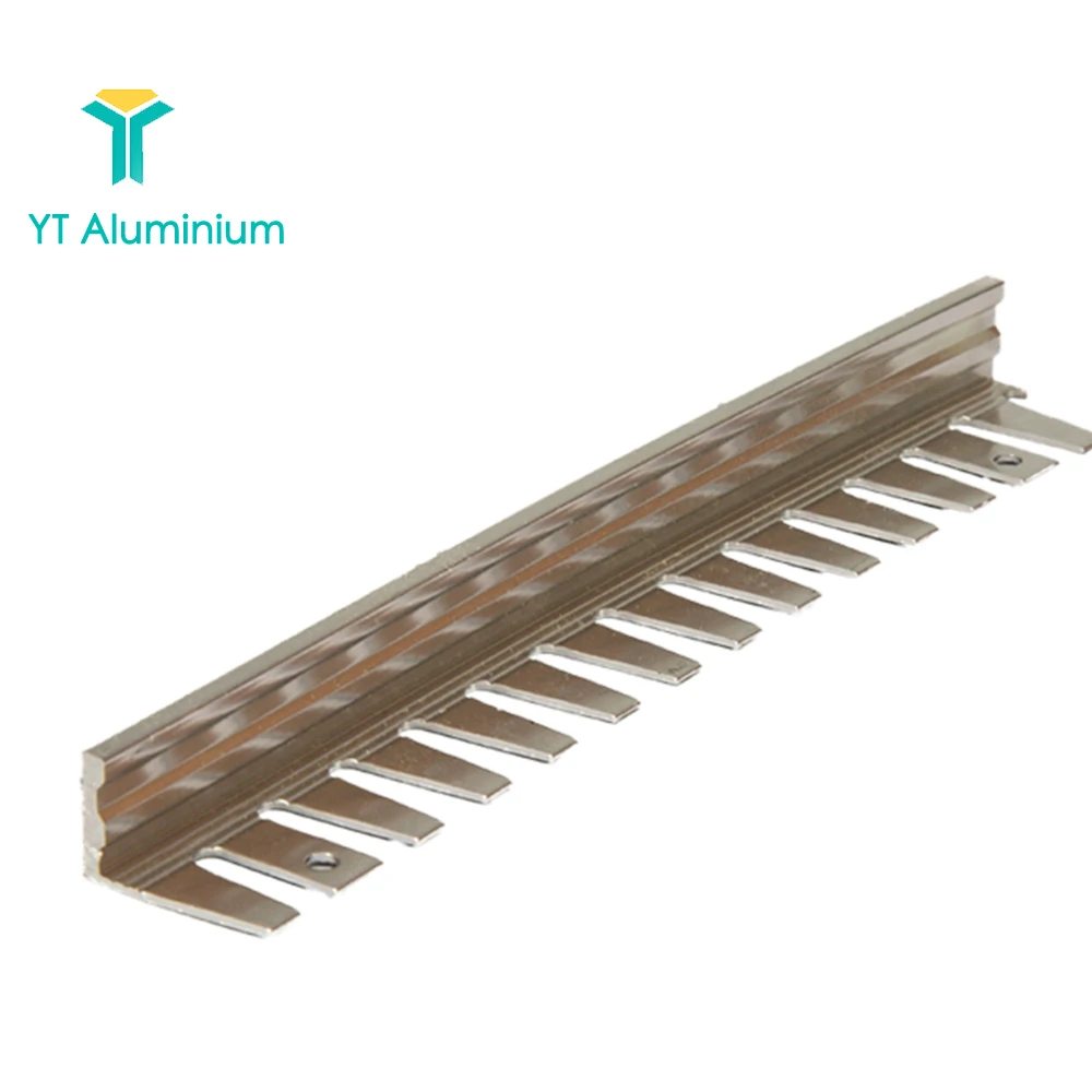 Flexible Chrome Trim Aluminium L Profile Tile Edging Trim