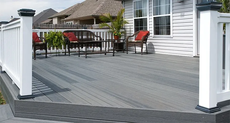 
Custom outdoor diy cheap price wpc fence balcony 