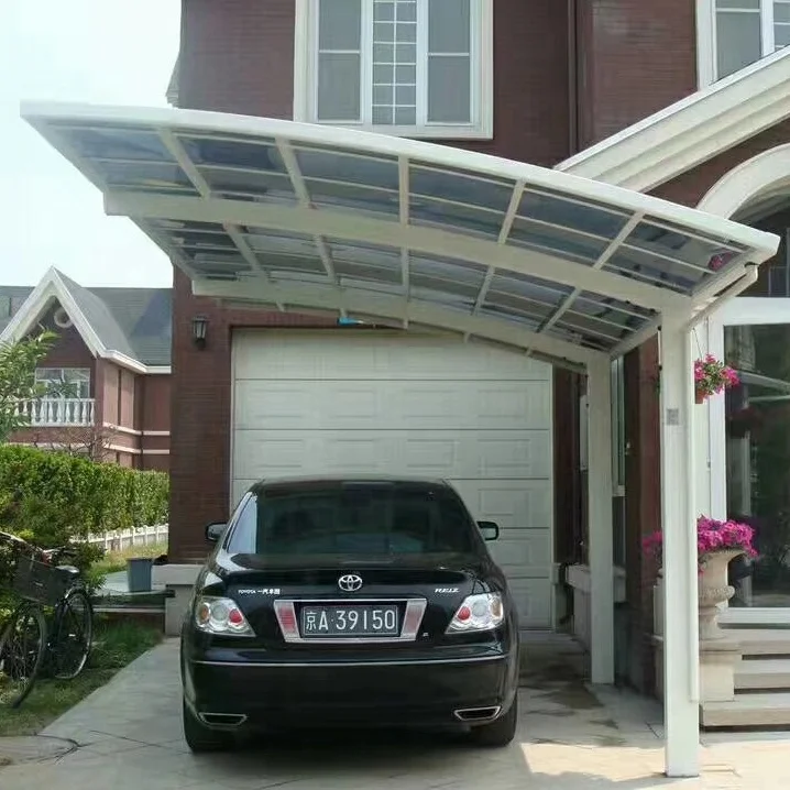 
DIY polycarbonate cobering carport 