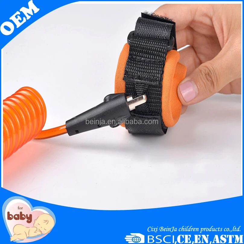 
WS-01 Baby child anti lost safety wrist link toddler wrist rein child safety harness wrist straps 