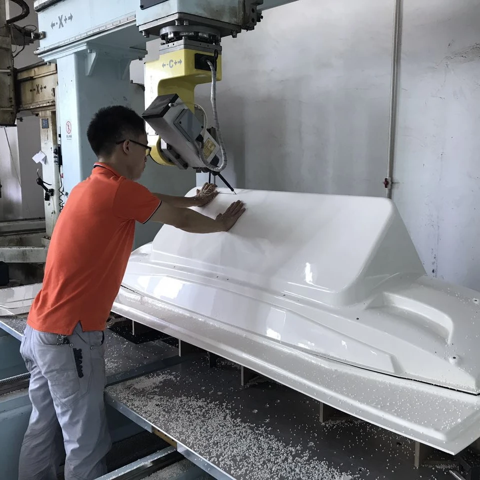 
Customized large and thick plastic ABS vacuum forming factory 