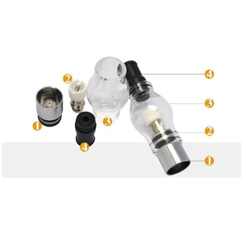 3 in 1 Vaporizer Starter Kit for Vapor MT3 Atomizer Ago Dry Herb Glass Globe Wax Dome Evod Batteries Vape Pen Kit
