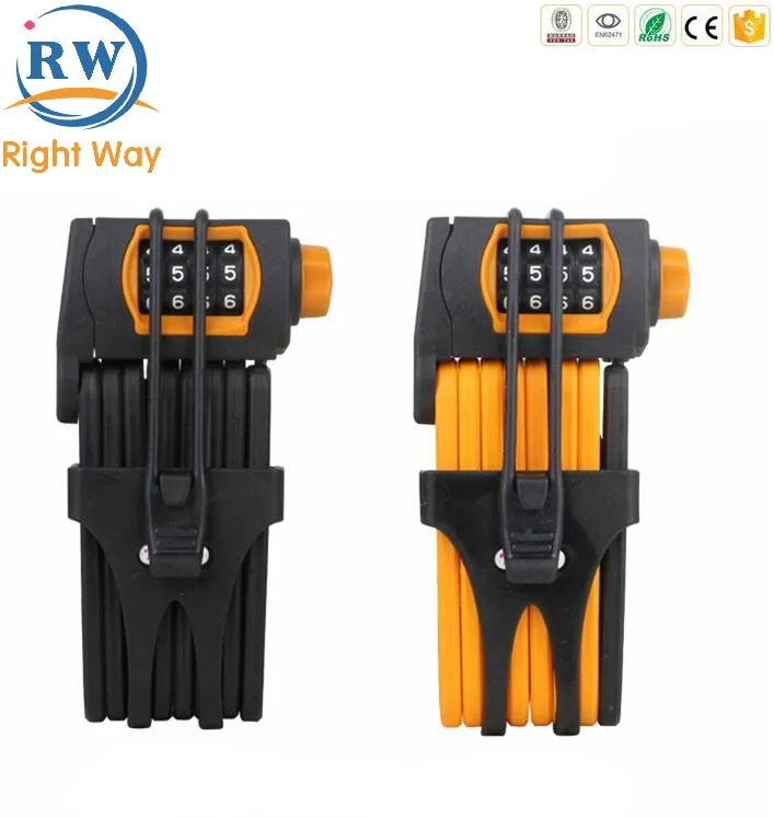 New hydraulic high quality folded bike lock folding bicycle lock bike accessories