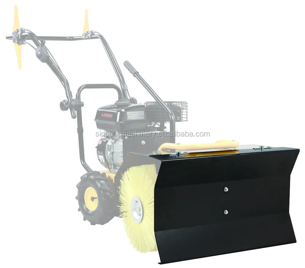 6.5hp бензиновый двигатель мощный дорожный уборочный аппарат с рабочей шириной 600 мм