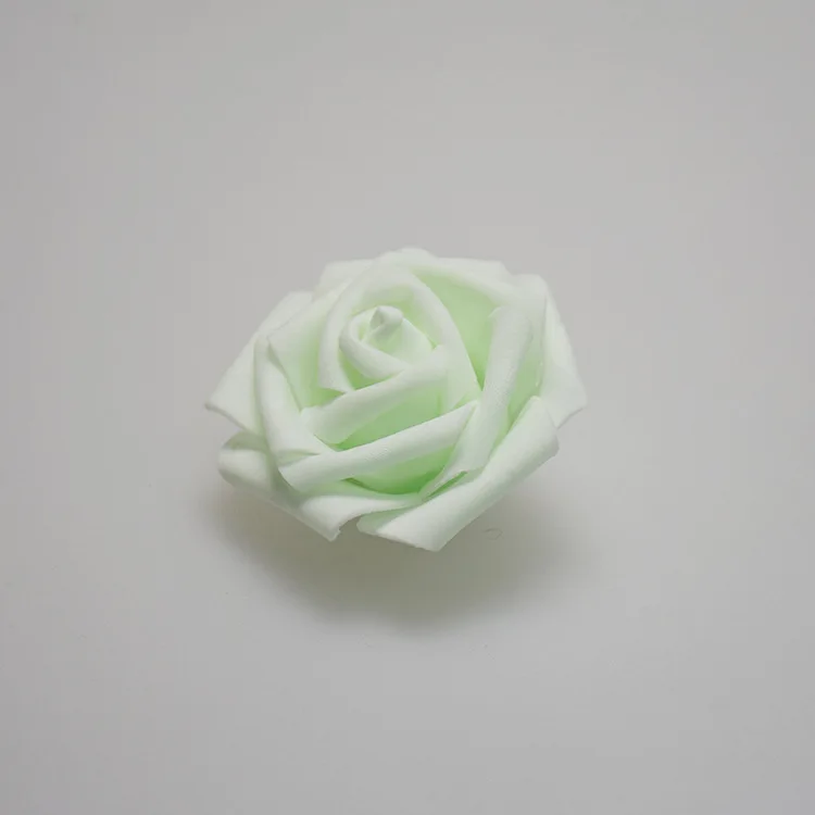 Cheap price artificial rose 8cm foam/pe rose