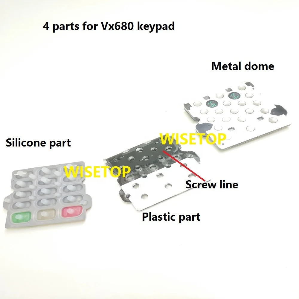 Изготовленная на заказ Клавиатура Verifone Vx680 для POS-терминала OEM приветствуется
