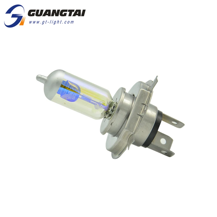 E13 Certification P45t H4 12V 55W White Light Car Headlamp Bulb