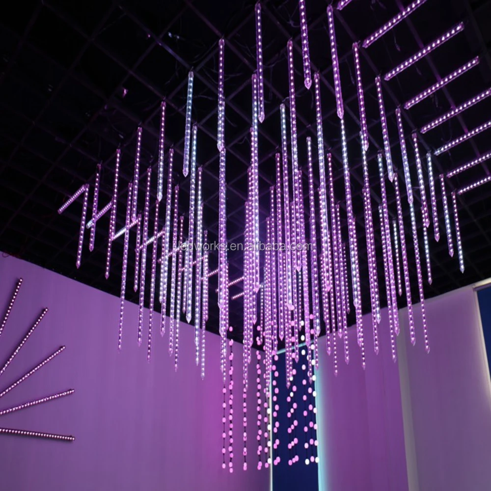 1m 32 pixels madrix dmx LED meteor sticks for stage led lighting