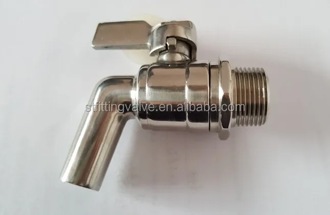 
Stainless Steel Replacement Spigot for Beverage Dispenser-3/4