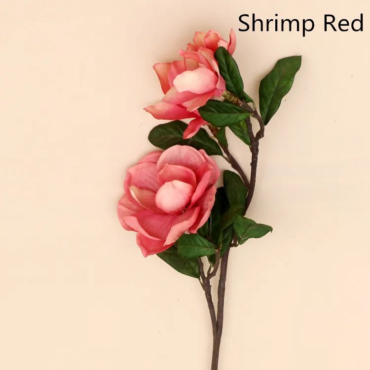 Wholesale party decorations DIY fake Private home public places hotel restaurant Occasion magnolia wedding flowers