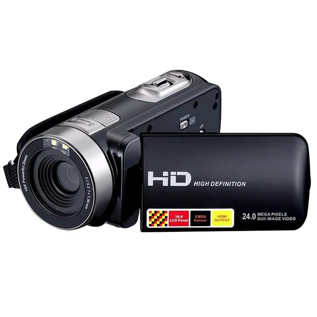 Best Selling Digital Video Camera Full HD 1080P 3'Screen 16X Digital Zoom 24 Mega Pixels Digital Video Camera With Night Vision