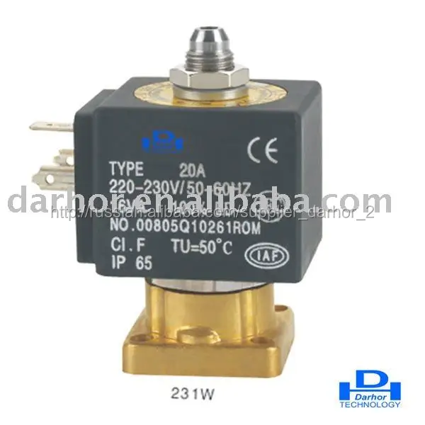 3/2 путь 231w серии электромагнитный клапан