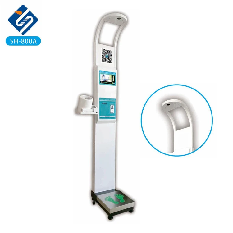 Profession LCD Manufacturing Height and Weight Measurement Ultrasound Screen with Sensor for Clinic