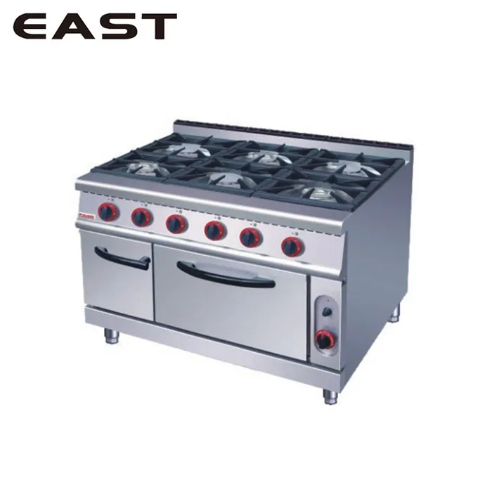 
Commercial 6 Burner Gas Range/Hydrogen Gas Stove/Cassette Gas Stove 