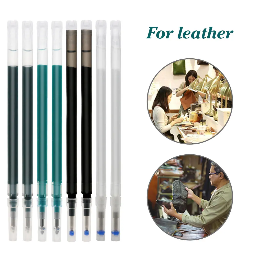 Heat Erase Pen Refills High Temperature Disappearance Pens Refills Leather Garment Dash Marker Pen Refills for Quilting Sewing