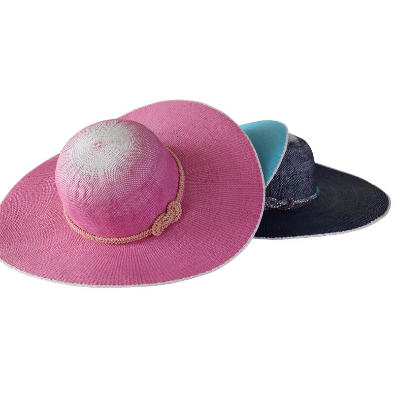 Женские солнцезащитные шляпы с большими полями