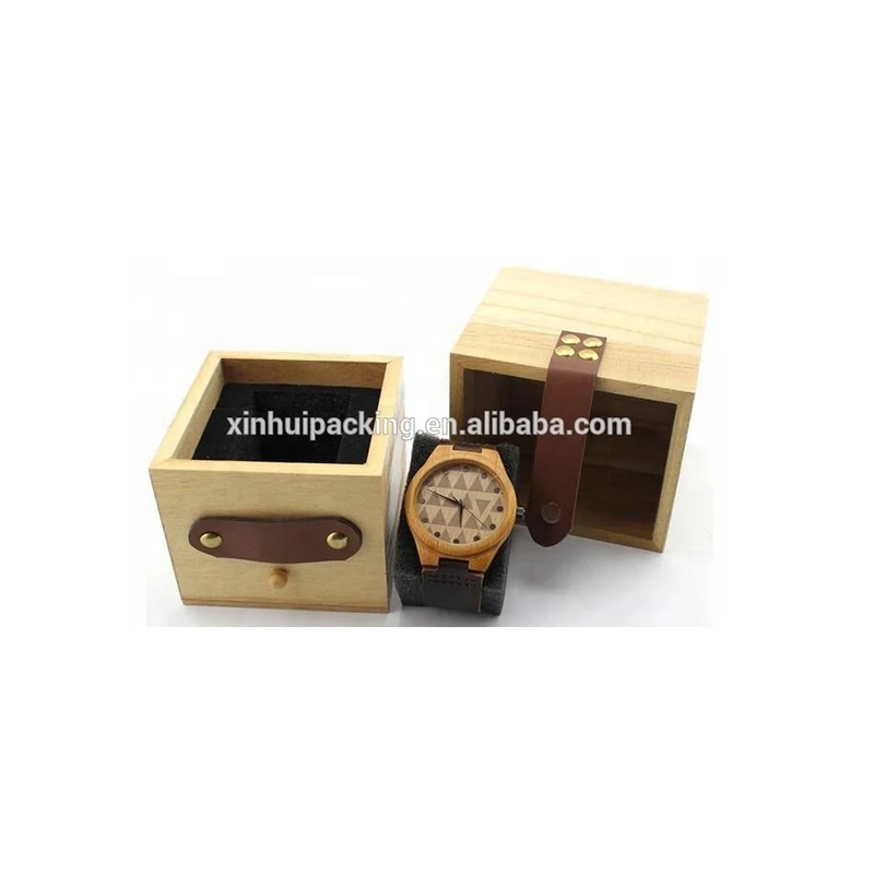 
Custom Wooden watch Box Packaging 