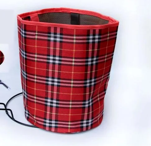 Washable bike basket folding bicycle front rack basket removable bicycle basket