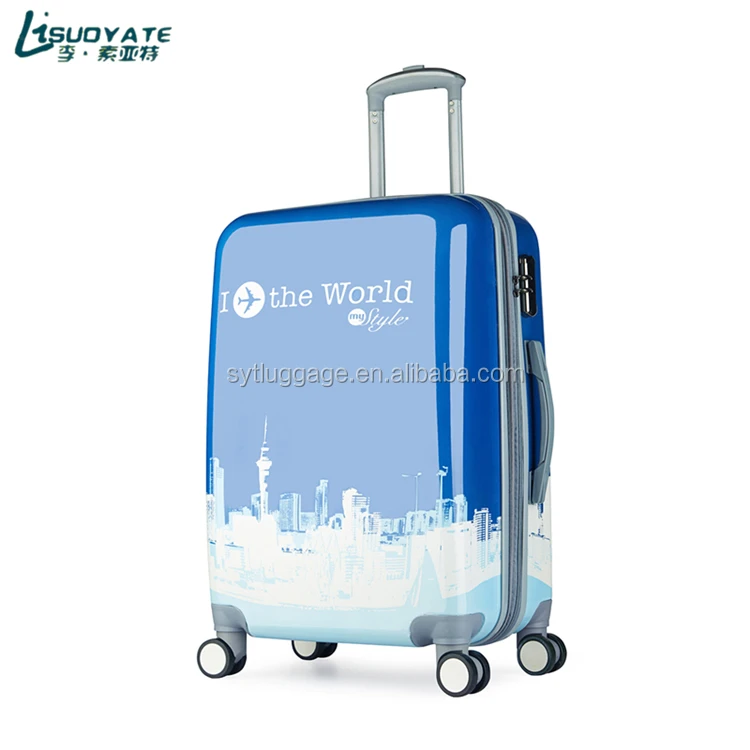 The soyat brand luggage, white design box, strong and durable suitcase.
