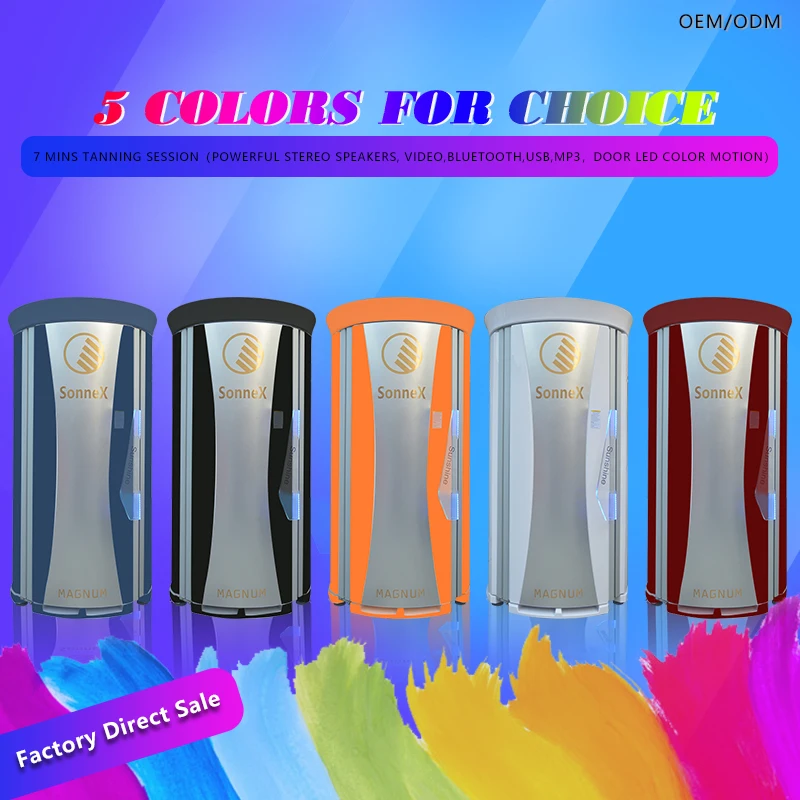 
Sonnex Commercial Solarium Machines For Spa Salon/Sunshine Factory Supply Tanning Machine for Whole Body /Sunbed for bronze 