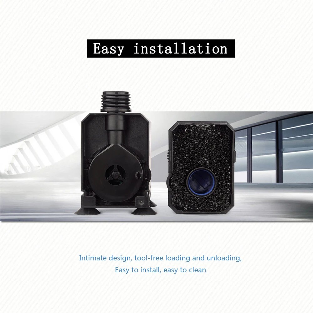 SUNSUN High Quality 8W-150W 110-240V Aquarium Fish Tank Water Pump Multi-function Submersible Pump fish pond water pump