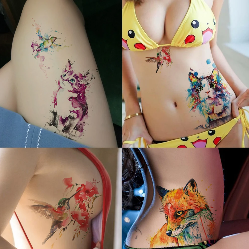 
Long Lasting Arm Temporary Tattoo for Adult Kids KM160 - KM190 