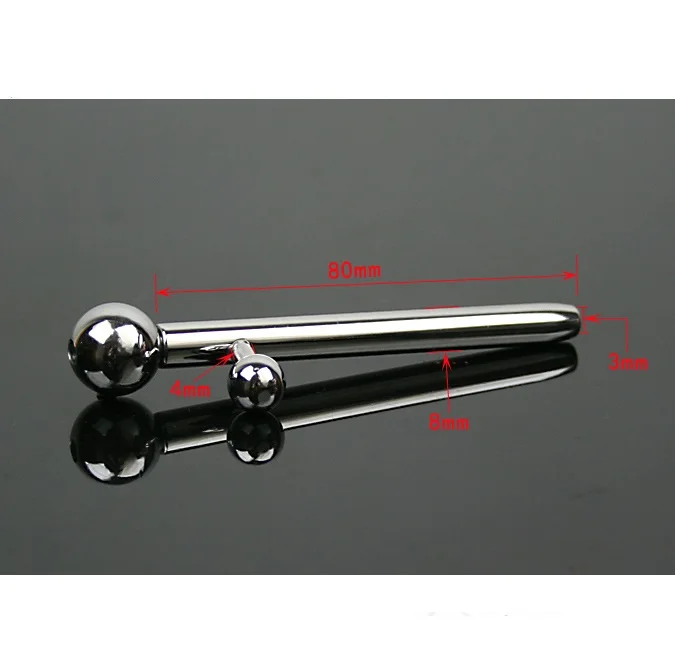 Stainless Steel Prince Albert PA Wand With Glans Ring for Male Sex Products Sex Toy