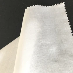 TC3044 soft hand-feeling shirt woven interlining polyester woven fabric with coating HDPE high temperature fusing collar linings