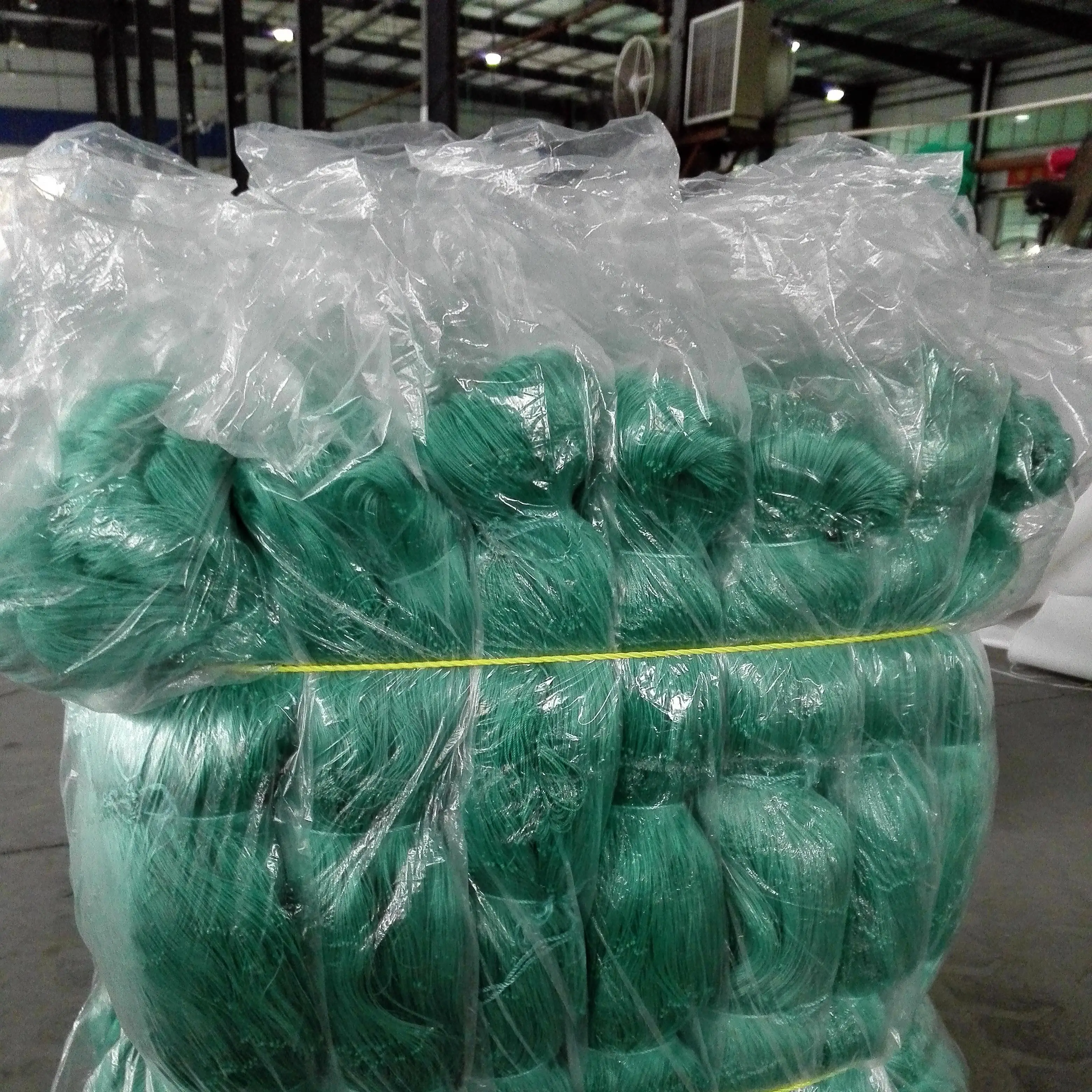 hot sale green nylon multimono net 0.2mm x 7pl x 6 1/4' 30MD X 180METER