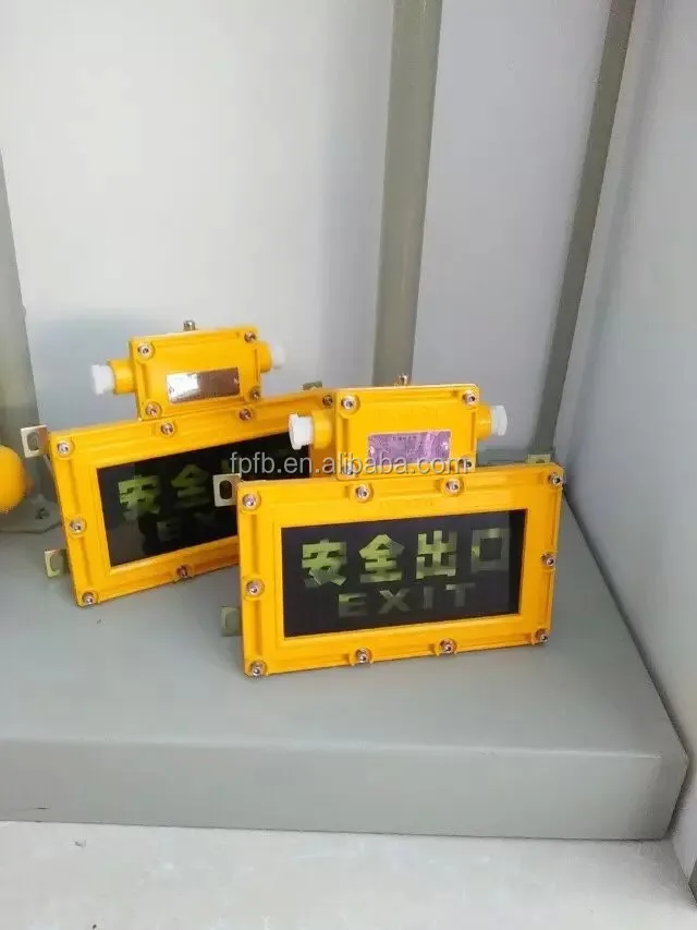 Hot seller explosion proof LED exit emergenty light indicator lamp