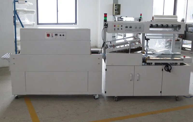 cotton candy packing  pet bottle shrink wrapping automatic film heat shrink  packing machine