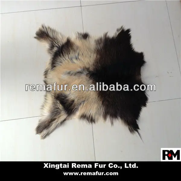 factory direct selling long hair goat fur in high quality