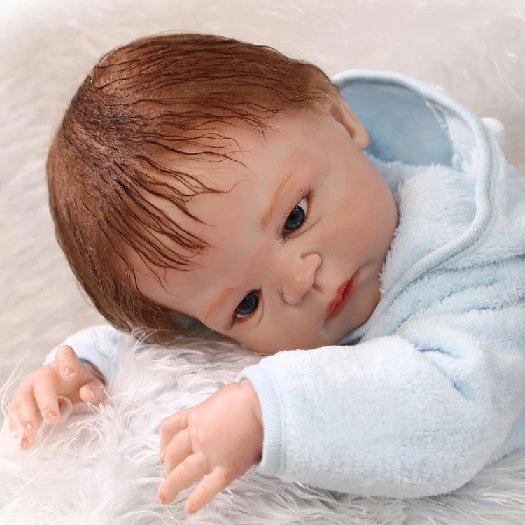 Best christmas toys handmade full body boy silicone that look real reborn baby dolls