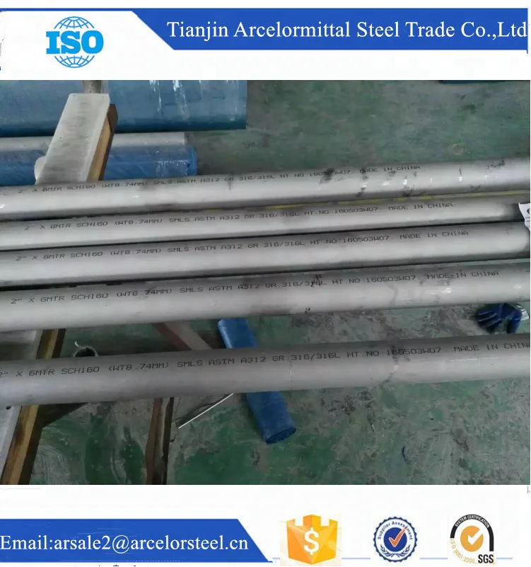 Production of large diameter hot rolled stainless steel pipes