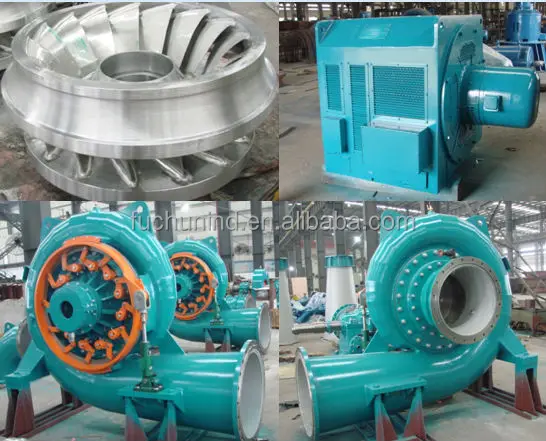 water turbine generator unit / hydro turbine 100kw - 50 MW