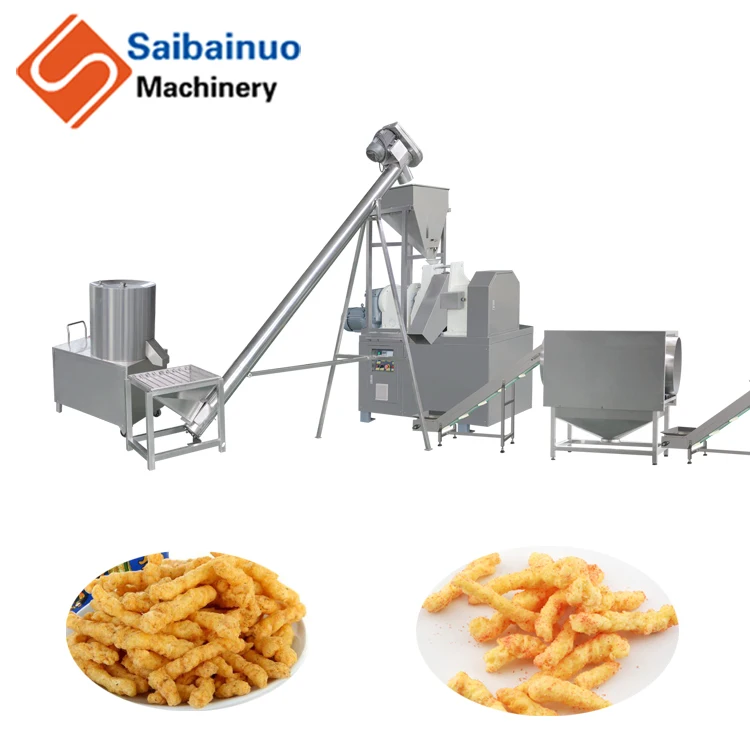 
Kurkure chips cheetos snacks making machine production line 