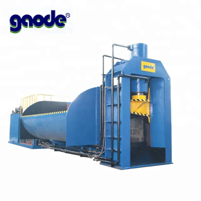 Gaode Best quality tire baler shear machine H B S 4000
