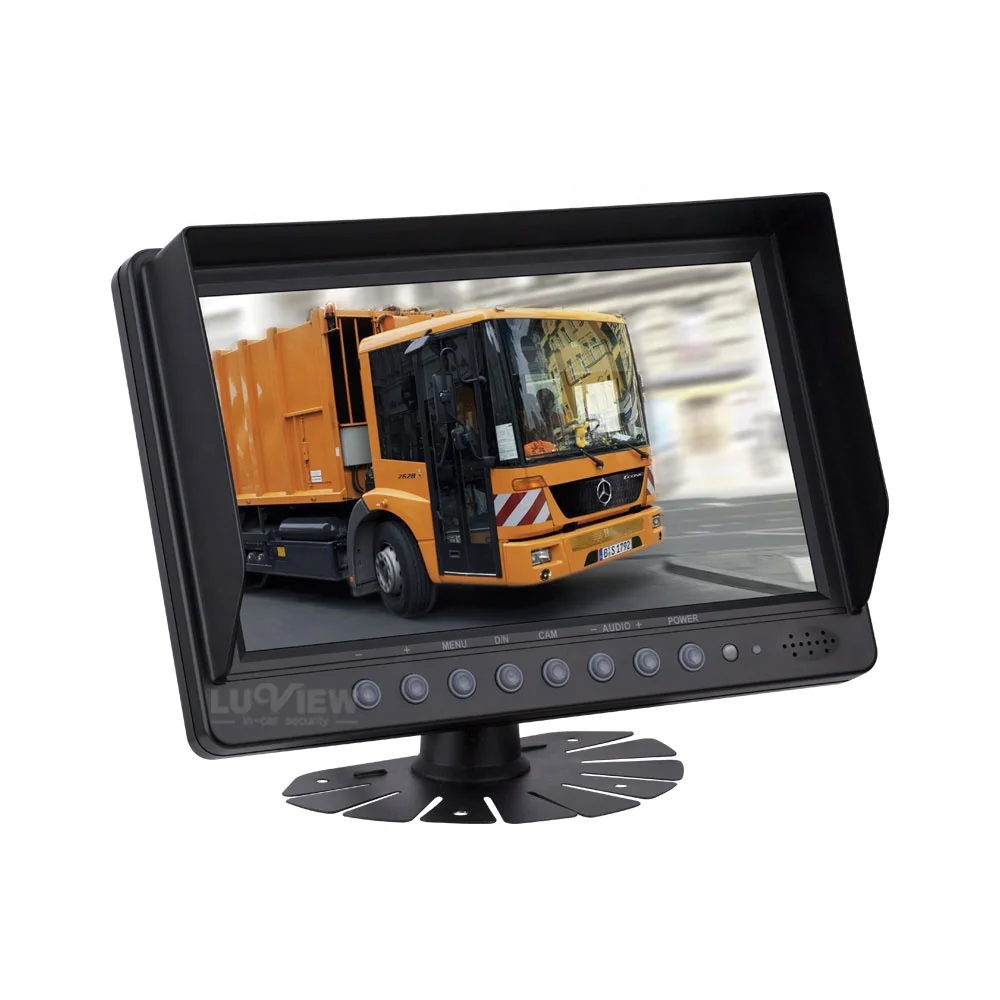 9 дюймов TFT LCD Автомобильный монитор заднего вида