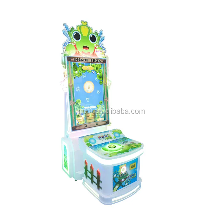Сумасшедший Лягушка Досуг взрослых и детей головоломки сенсорный экран игры машина + электронные машина для лотереи