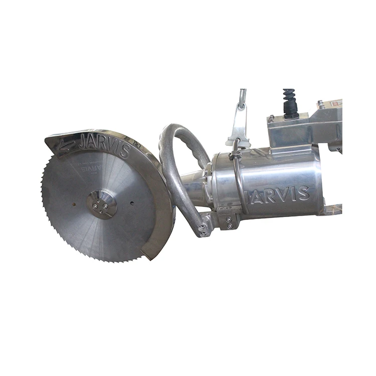 Jarvis electric carcass circular bone saw for cattle abattoir electric