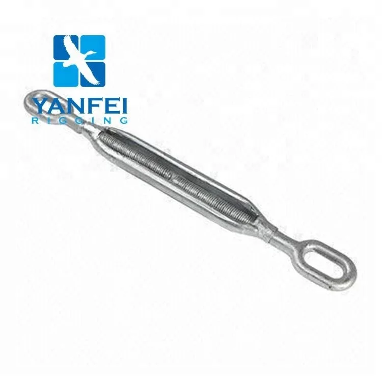 Carbon steel japanese turnbuckle  clamp forged hot galvanized threaded rod M16mm turnbuckle eye bolt