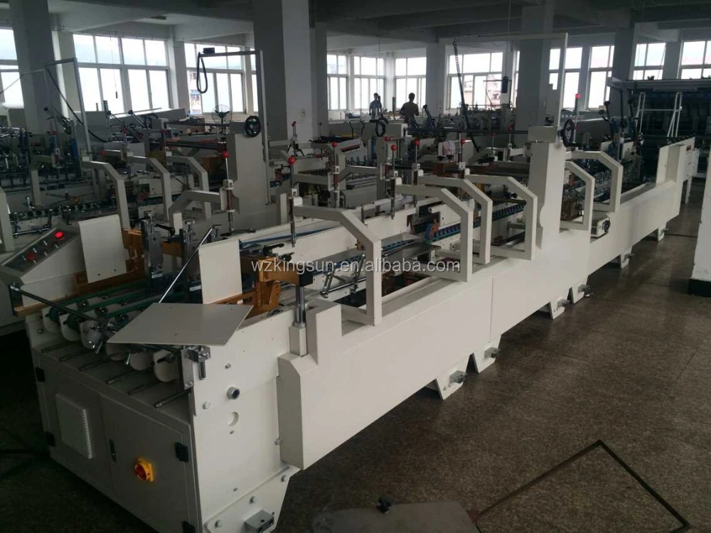 SHH-AG Series High Speed Bottom-lock Carton Box Automatic Folder Gluer machine