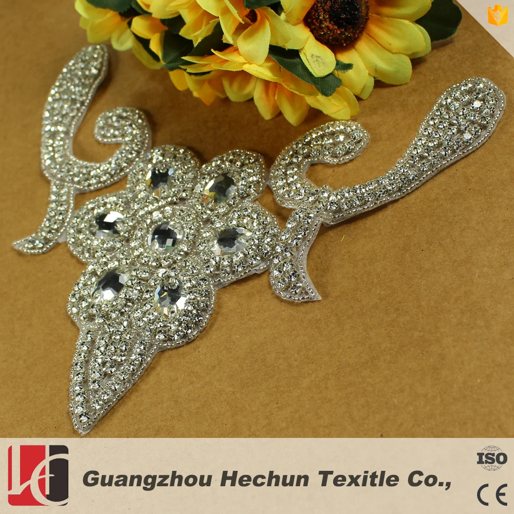 Wholesale beautiful wedding dress bridal applique wedding dress